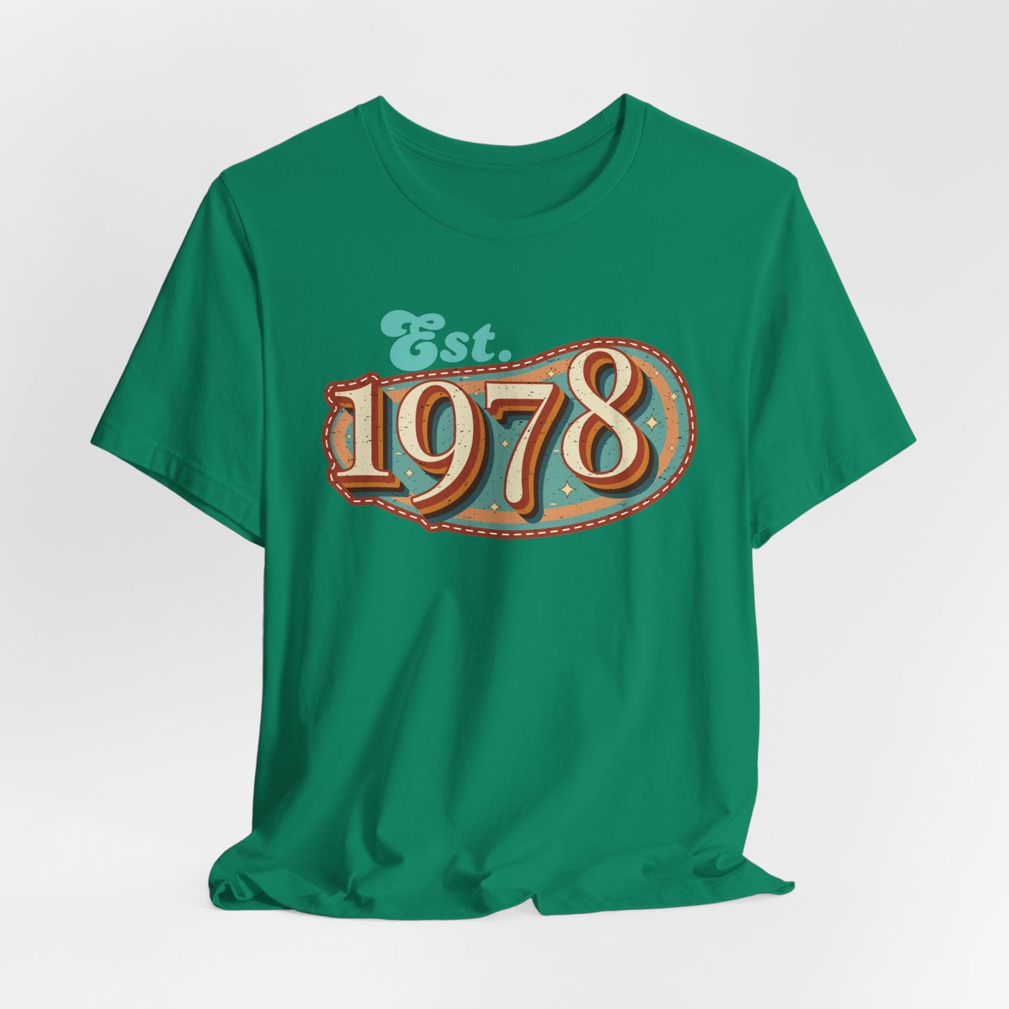 1978 Unisex Tee - Vintage Retro Short Sleeve T-Shirt