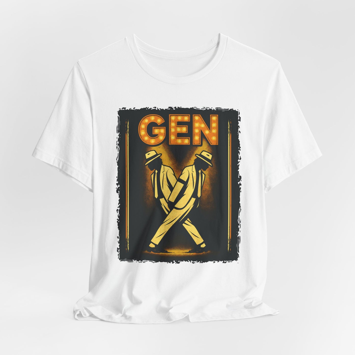 Music Lover Tee - 80s Vibes Unisex Jersey Short Sleeve Tee