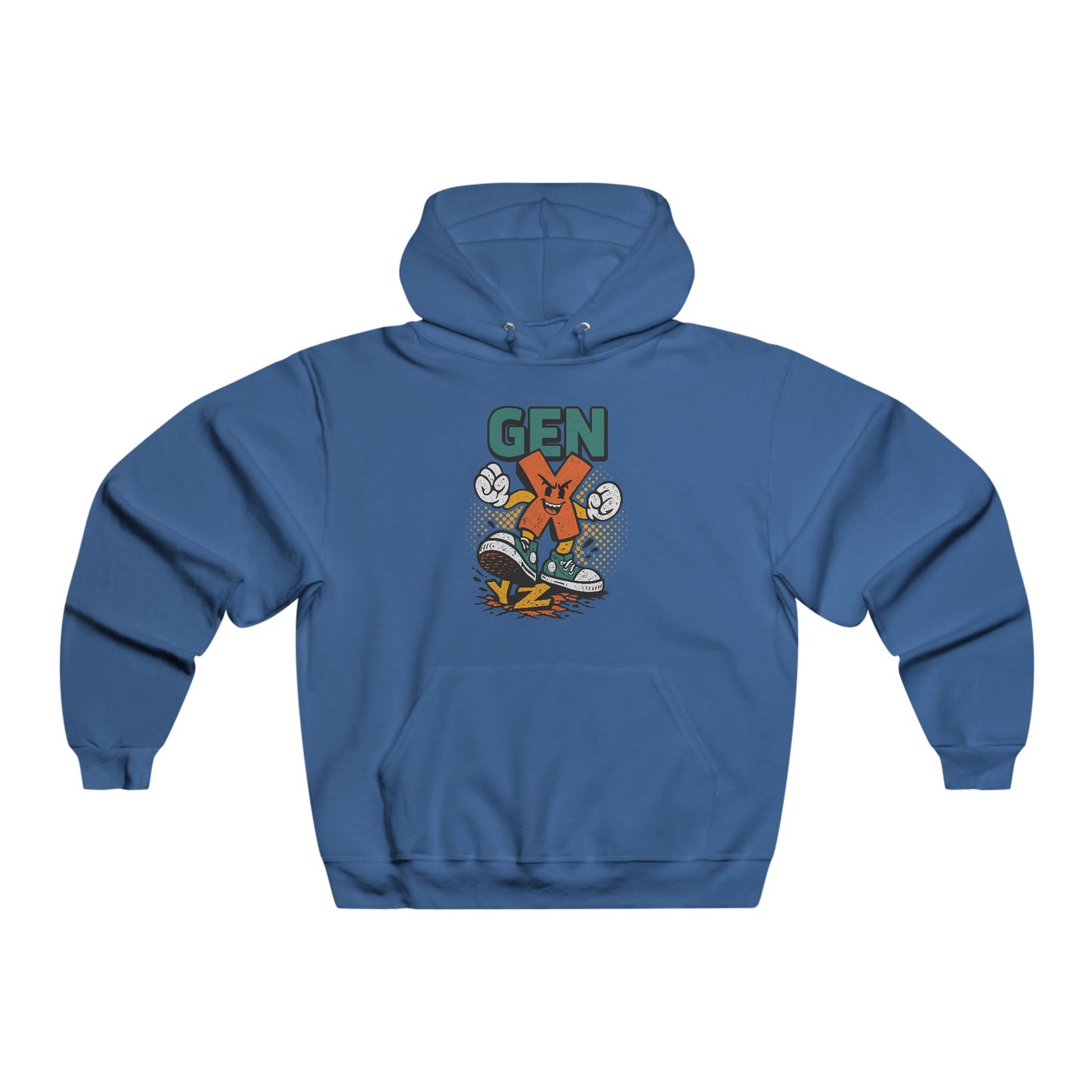 Hooded Sweatshirt 80s Retro Vibes