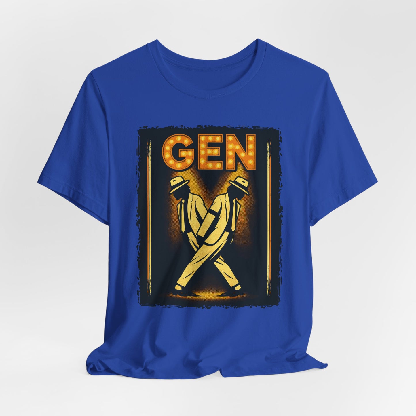 Music Lover Tee - 80s Vibes Unisex Jersey Short Sleeve Tee