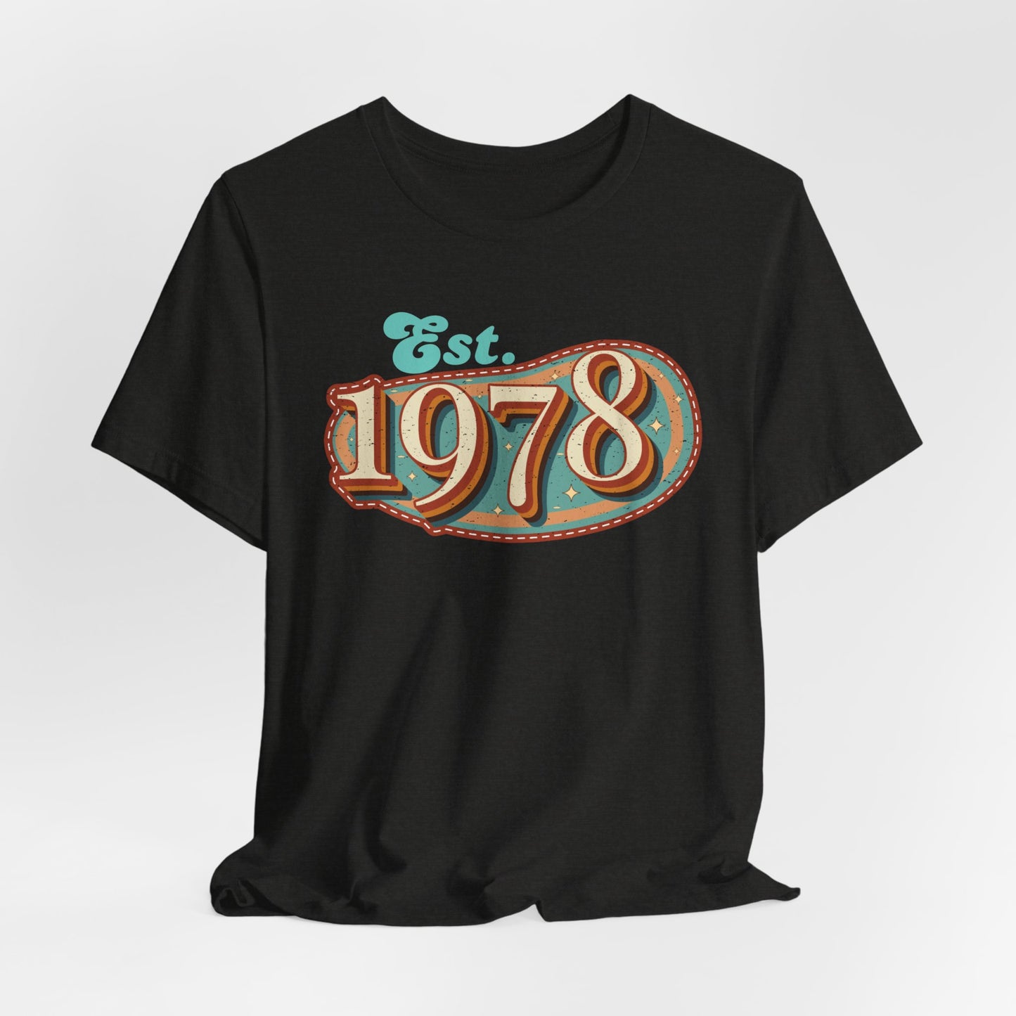 1978 Unisex Tee - Vintage Retro Short Sleeve T-Shirt