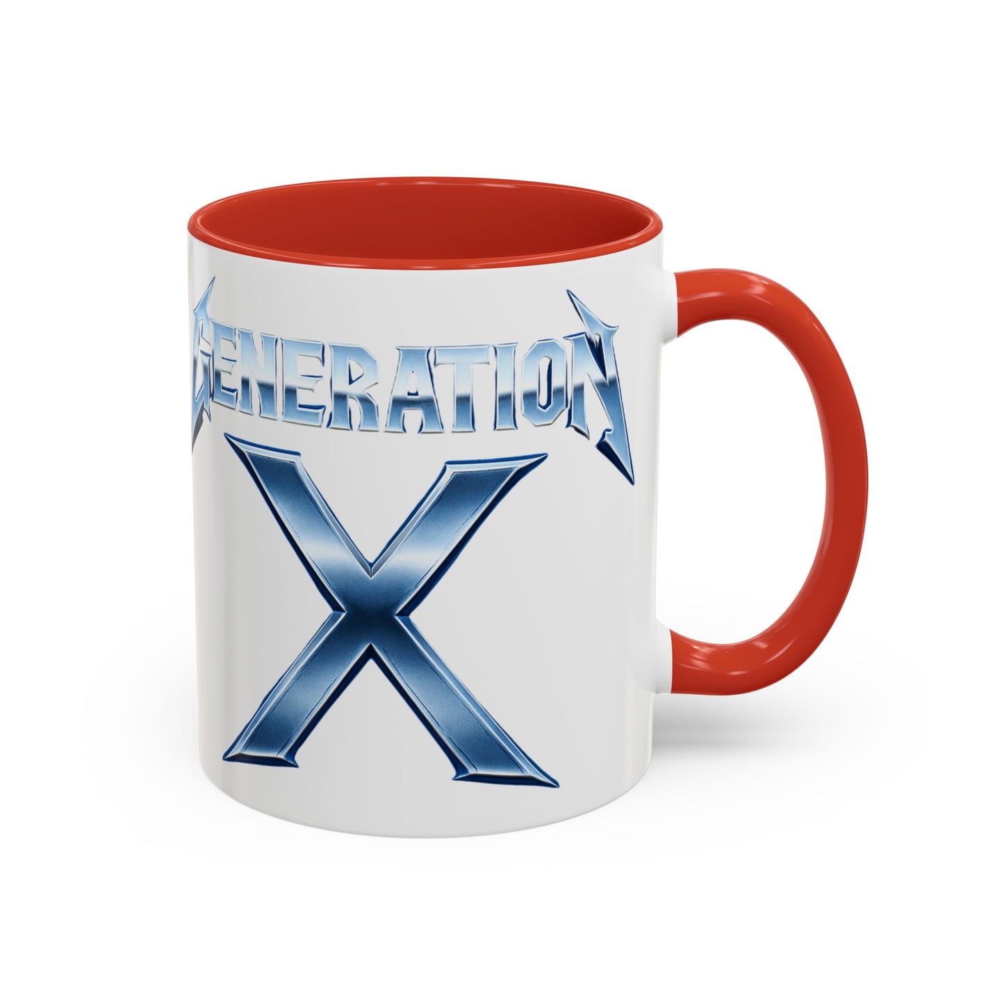 Generation X Accent Coffee Mug | Cool Gift for Coffee Lovers | Unique Tea Cup | Perfect for Friends | Trendy Desk Decor, Birthday, Holiday