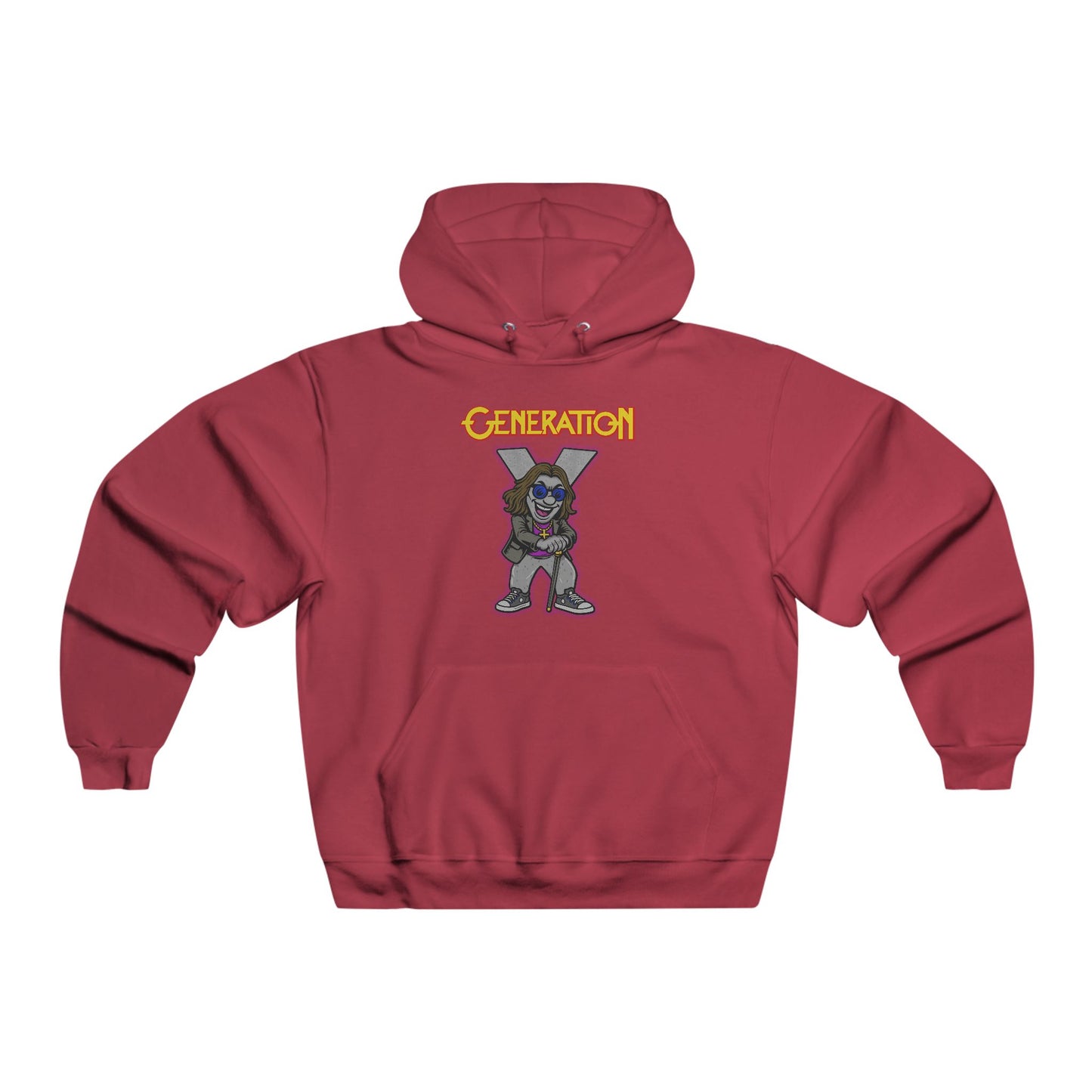 Hooded Sweatshirt - Gen X Vibes