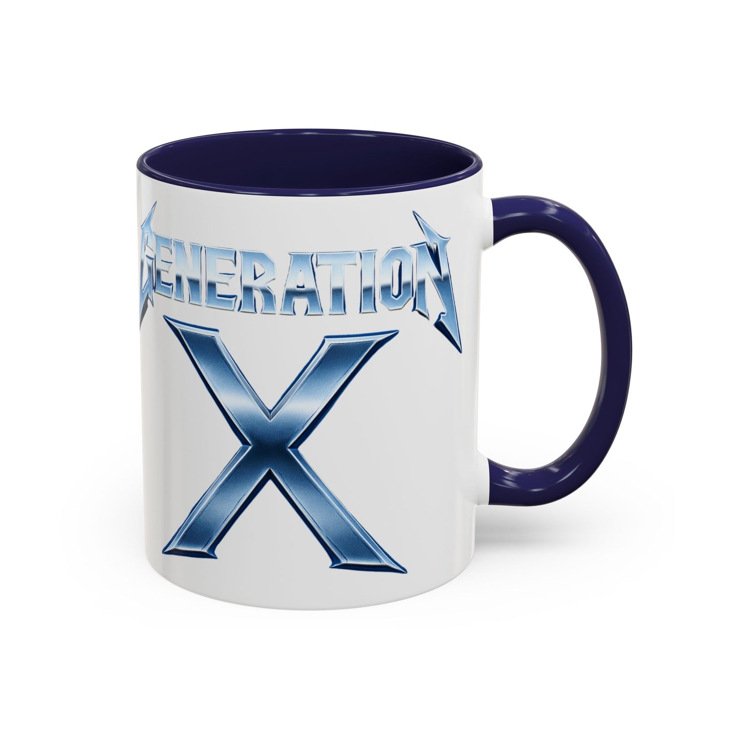 Generation X Accent Coffee Mug | Cool Gift for Coffee Lovers | Unique Tea Cup | Perfect for Friends | Trendy Desk Decor, Birthday, Holiday