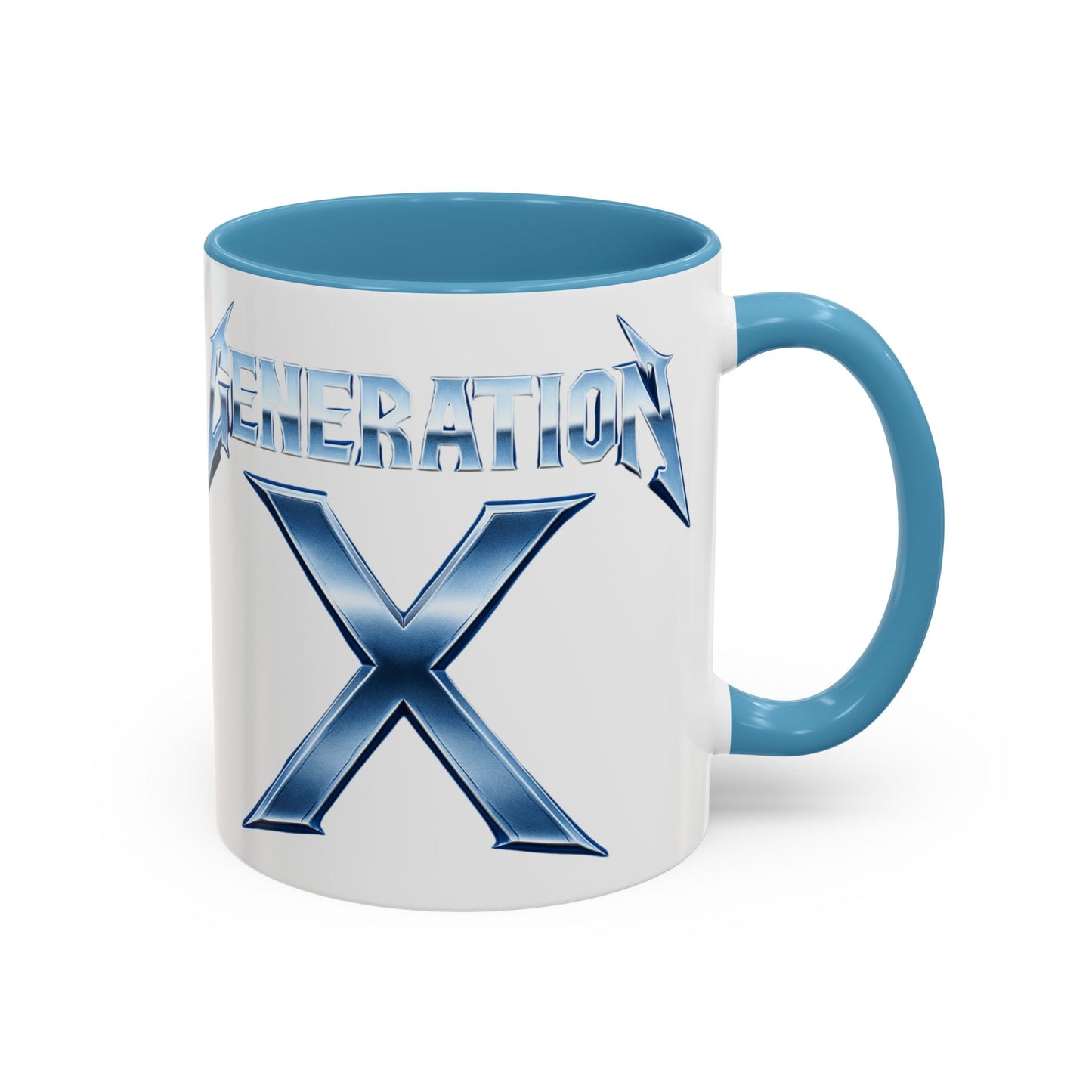 Generation X Accent Coffee Mug | Cool Gift for Coffee Lovers | Unique Tea Cup | Perfect for Friends | Trendy Desk Decor, Birthday, Holiday