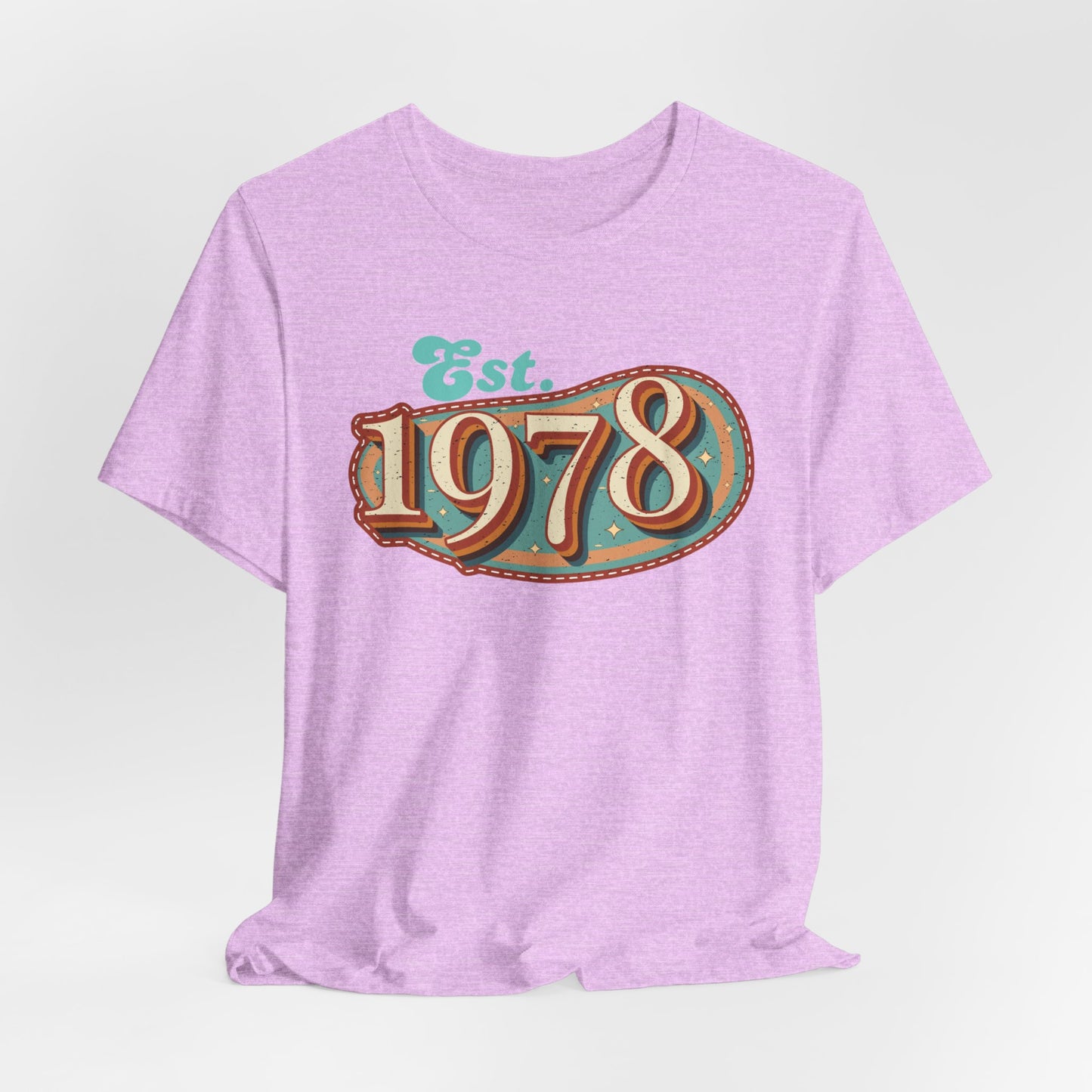 1978 Unisex Tee - Vintage Retro Short Sleeve T-Shirt