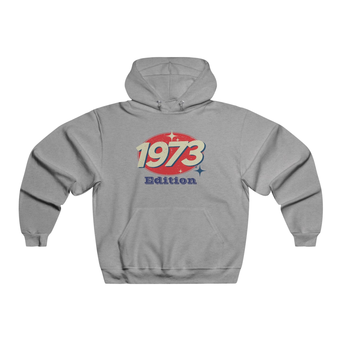 Hooded Sweatshirt 1973 Vintage Retro Design