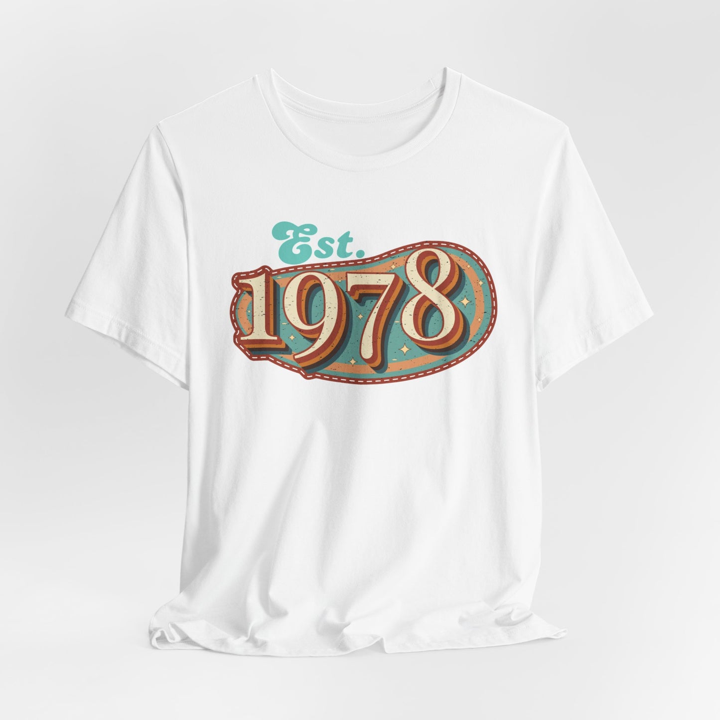 1978 Unisex Tee - Vintage Retro Short Sleeve T-Shirt