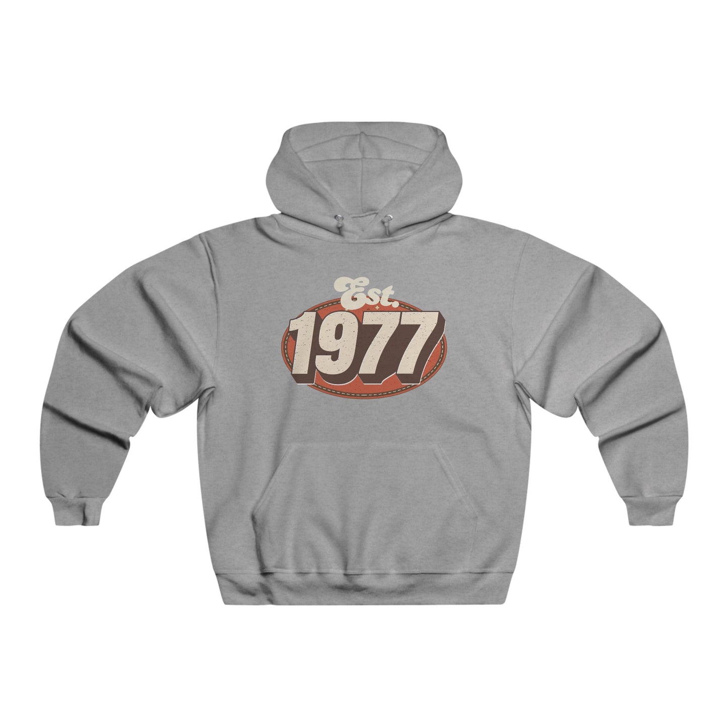 Hooded Sweatshirt - 1977 Men and Women Retro Design