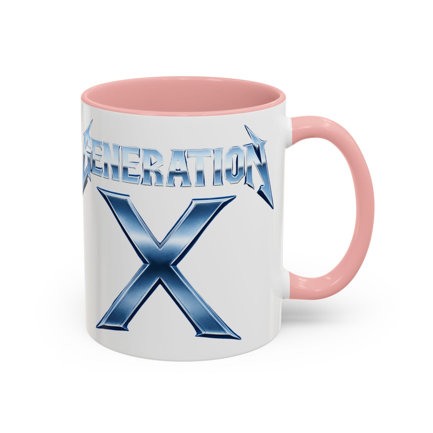 Generation X Accent Coffee Mug | Cool Gift for Coffee Lovers | Unique Tea Cup | Perfect for Friends | Trendy Desk Decor, Birthday, Holiday
