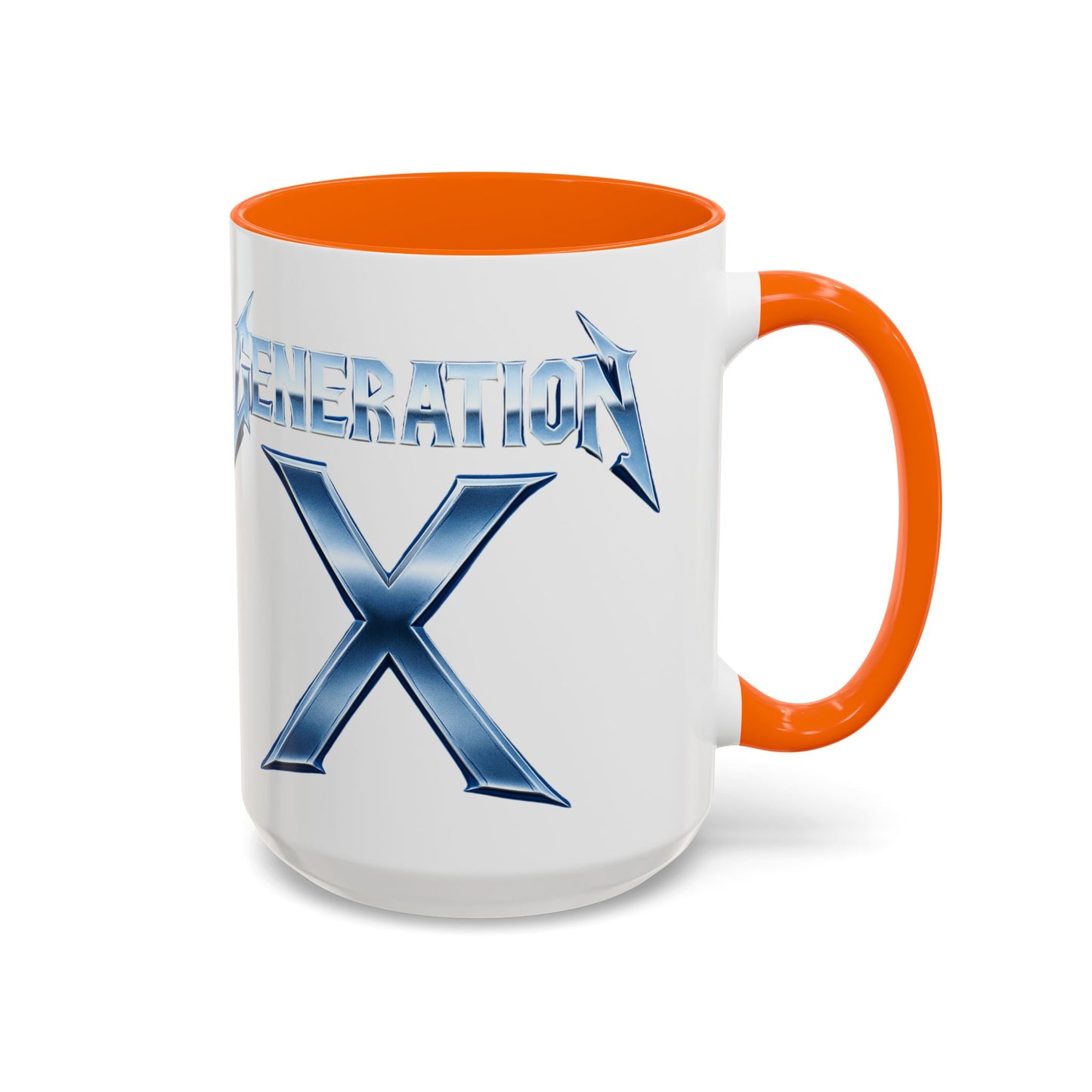 Generation X Accent Coffee Mug | Cool Gift for Coffee Lovers | Unique Tea Cup | Perfect for Friends | Trendy Desk Decor, Birthday, Holiday
