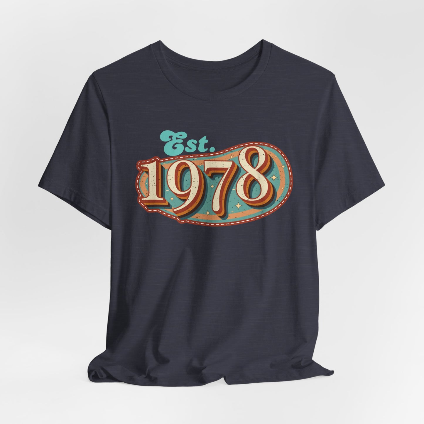 1978 Unisex Tee - Vintage Retro Short Sleeve T-Shirt
