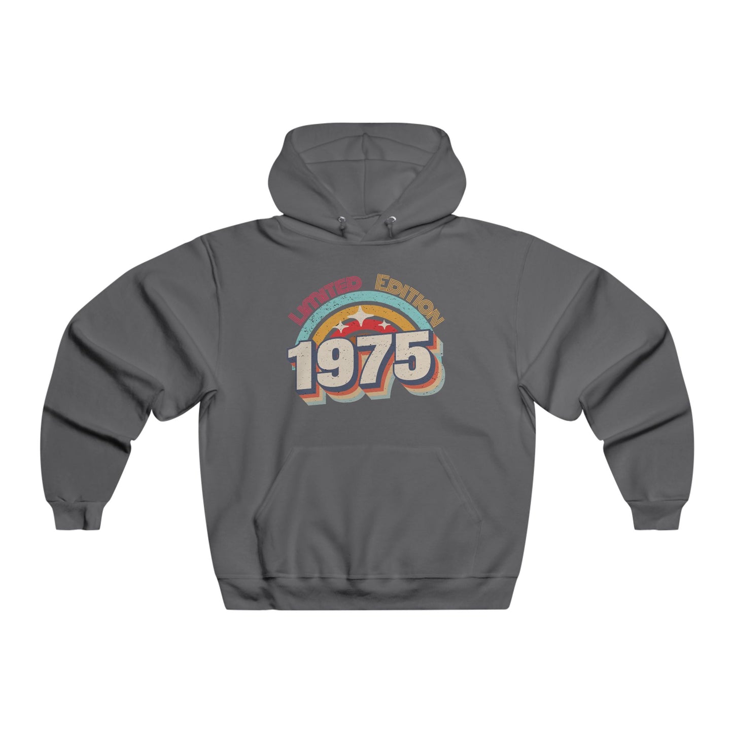 Hooded Sweatshirt 1975 Men and Women Vintage Retro Style