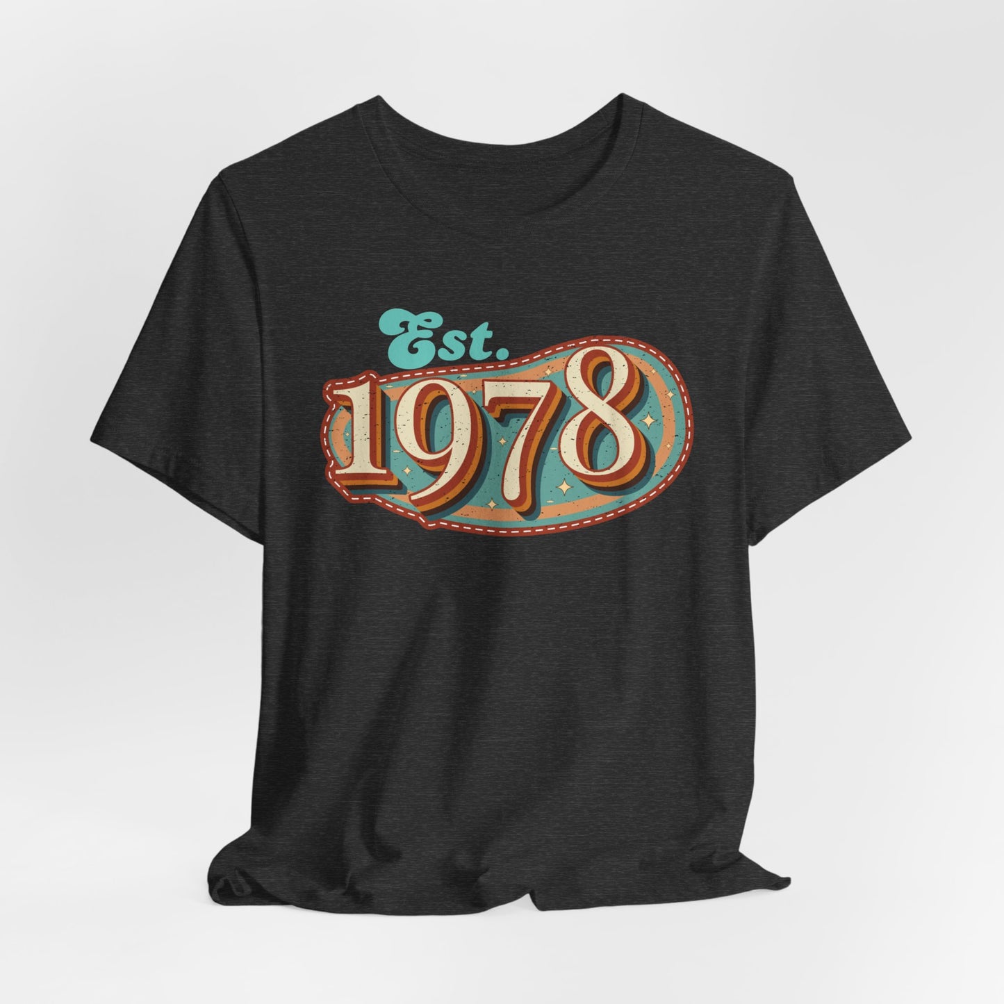 1978 Unisex Tee - Vintage Retro Short Sleeve T-Shirt