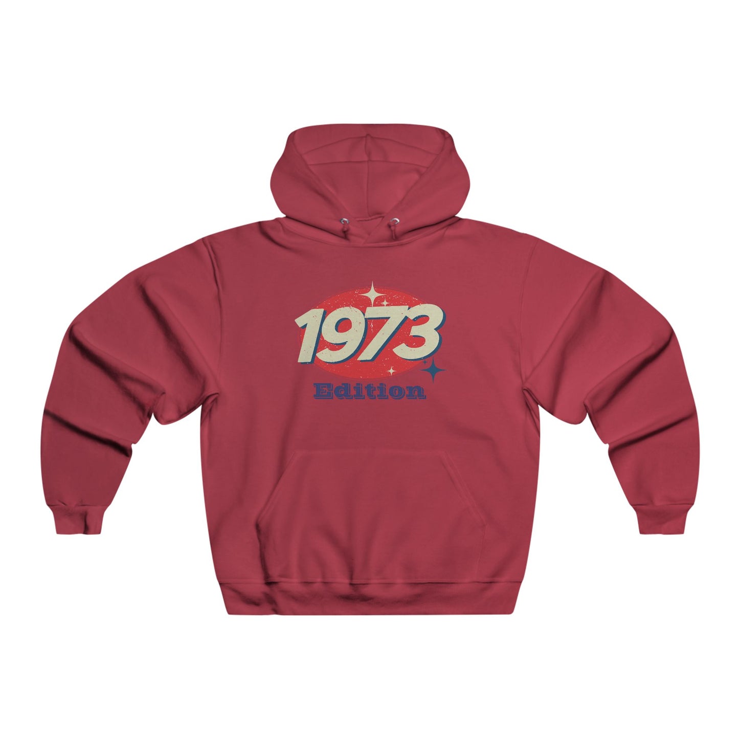 Hooded Sweatshirt 1973 Vintage Retro Design