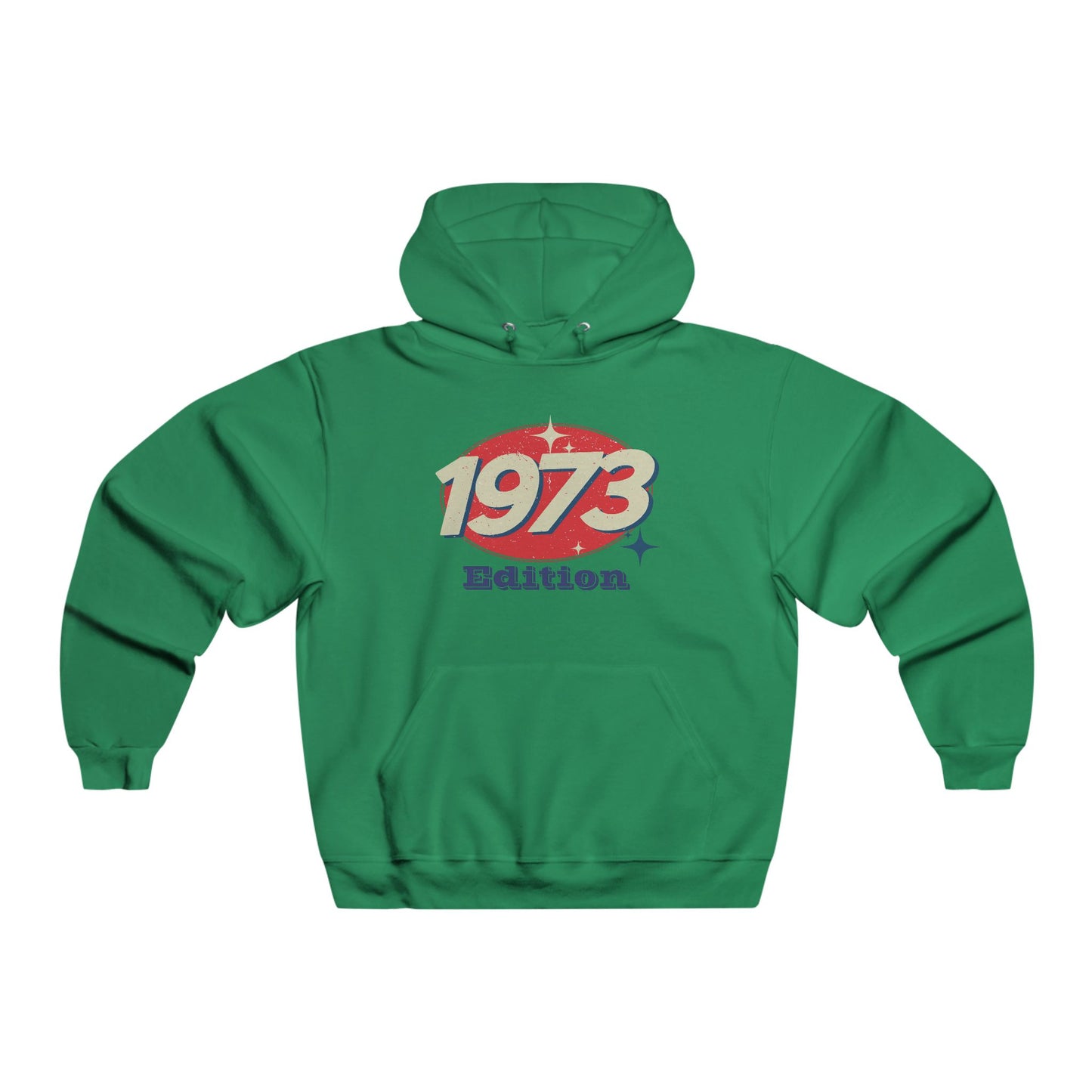 Hooded Sweatshirt 1973 Vintage Retro Design