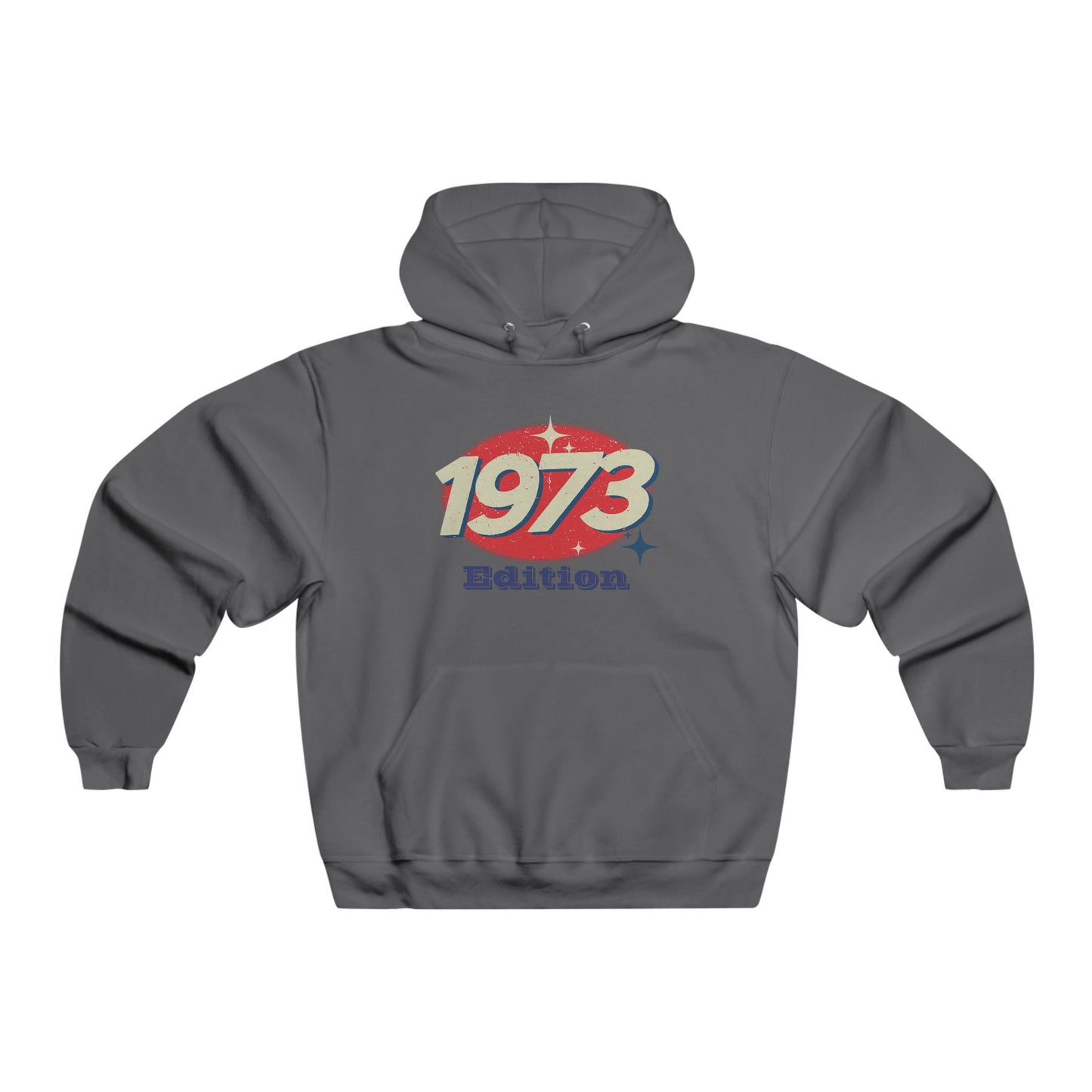 Hooded Sweatshirt 1973 Vintage Retro Design
