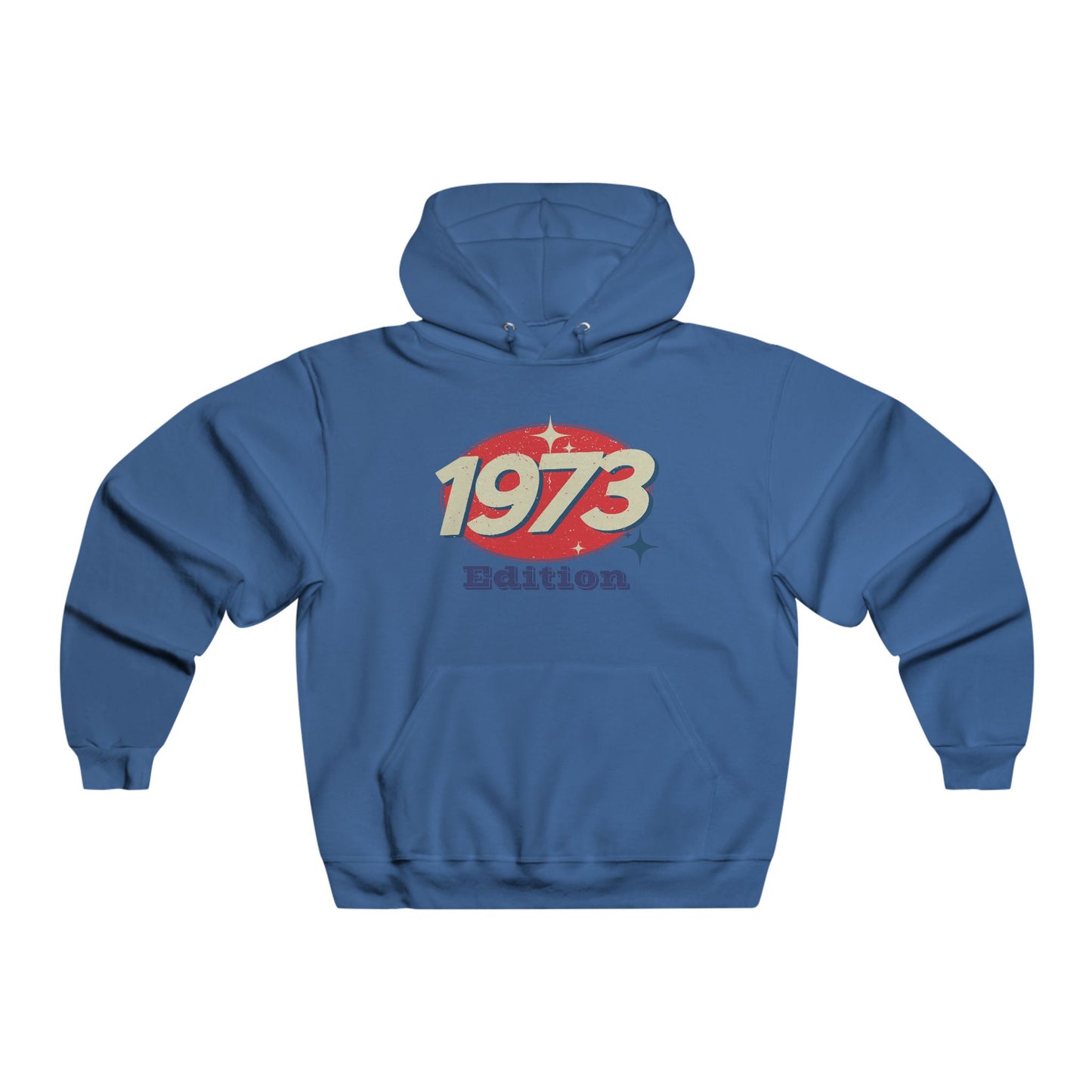 Hooded Sweatshirt 1973 Vintage Retro Design