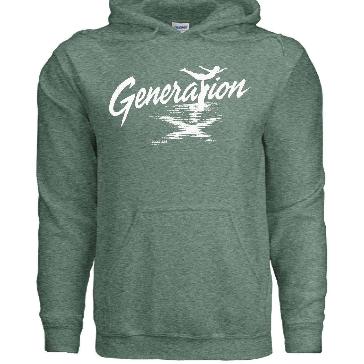 Heather Sport Dark Green - FRONT