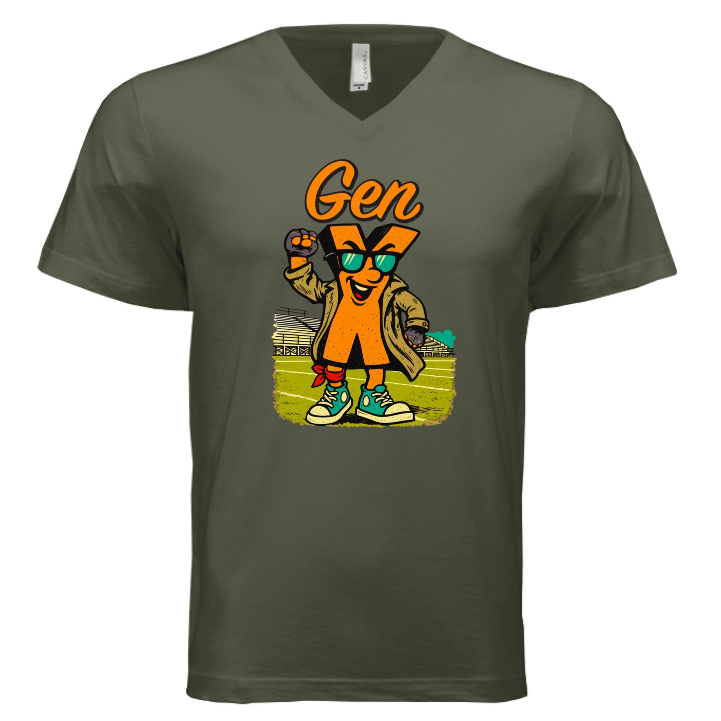MILITARY GREEN - FRONT