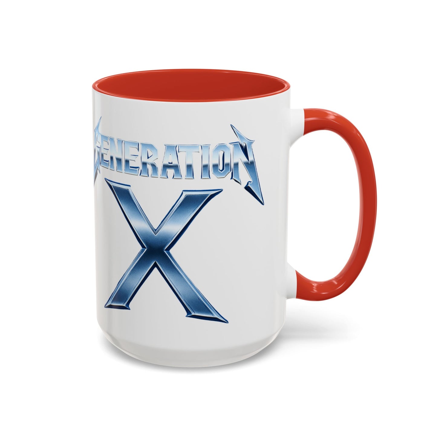 Generation X Accent Coffee Mug | Cool Gift for Coffee Lovers | Unique Tea Cup | Perfect for Friends | Trendy Desk Decor, Birthday, Holiday