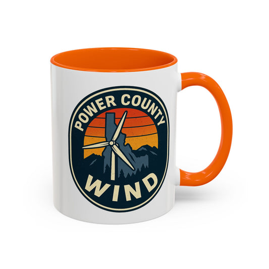 Power County Wind Accent Coffee Mug - Perfect for Nature Lovers, Renewable Energy Enthusiasts, Gifts for Eco-Friendly Friends, Camping [...]