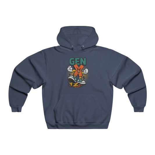 Hooded Sweatshirt 80s Retro Vibes