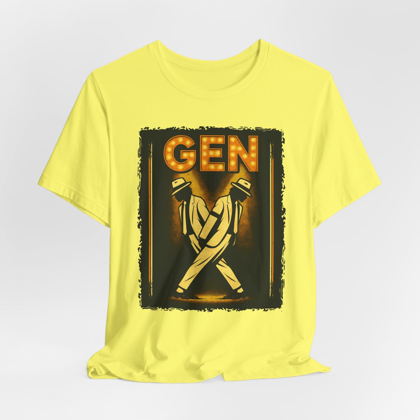Music Lover Tee - 80s Vibes Unisex Jersey Short Sleeve Tee