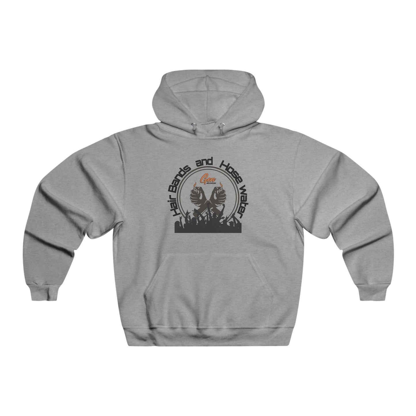 Hooded Sweatshirt 80s Concert Vibes