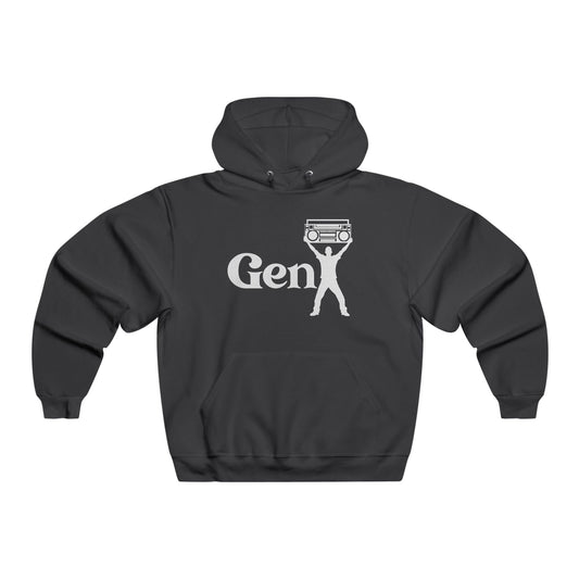 Hooded Sweatshirt 80s Retro Style