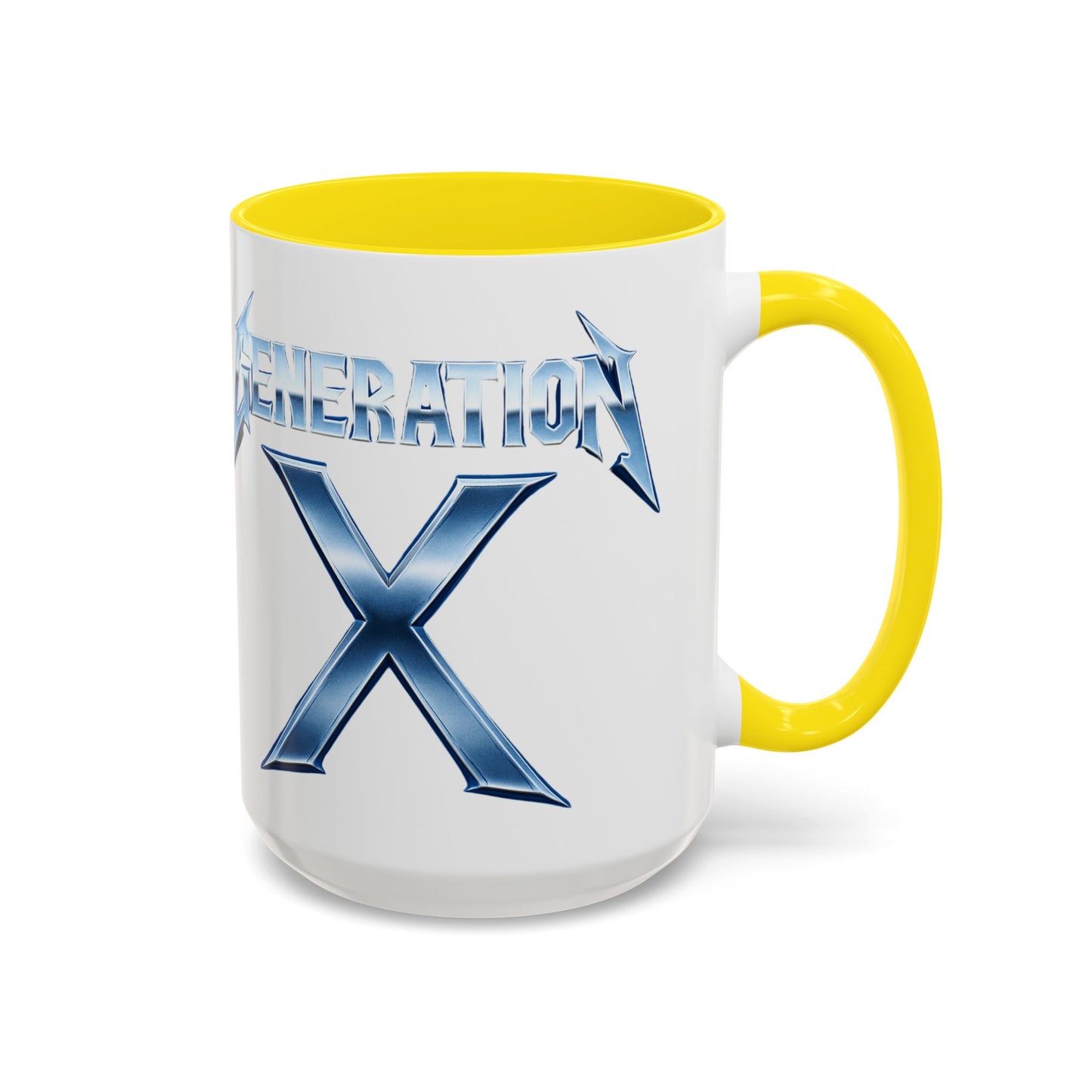 Generation X Accent Coffee Mug | Cool Gift for Coffee Lovers | Unique Tea Cup | Perfect for Friends | Trendy Desk Decor, Birthday, Holiday