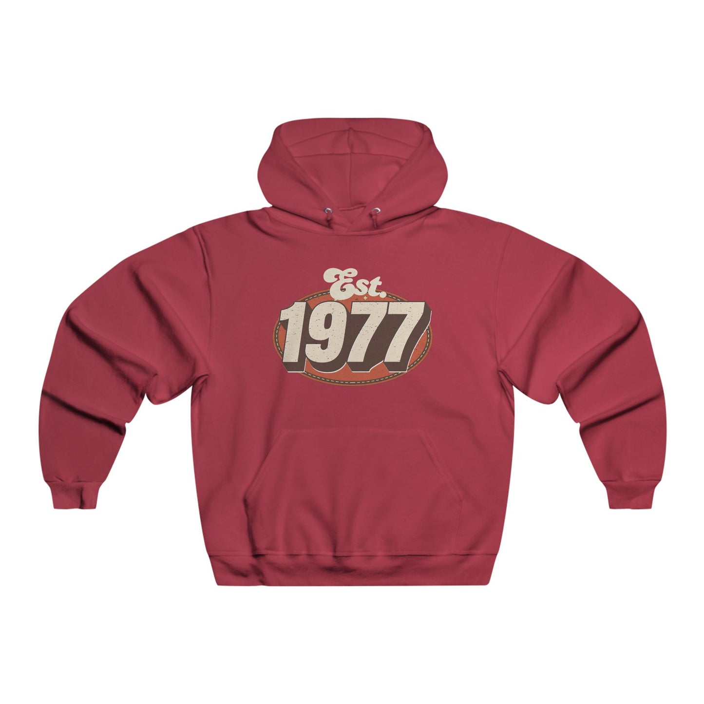 Hooded Sweatshirt - 1977 Men and Women Retro Design