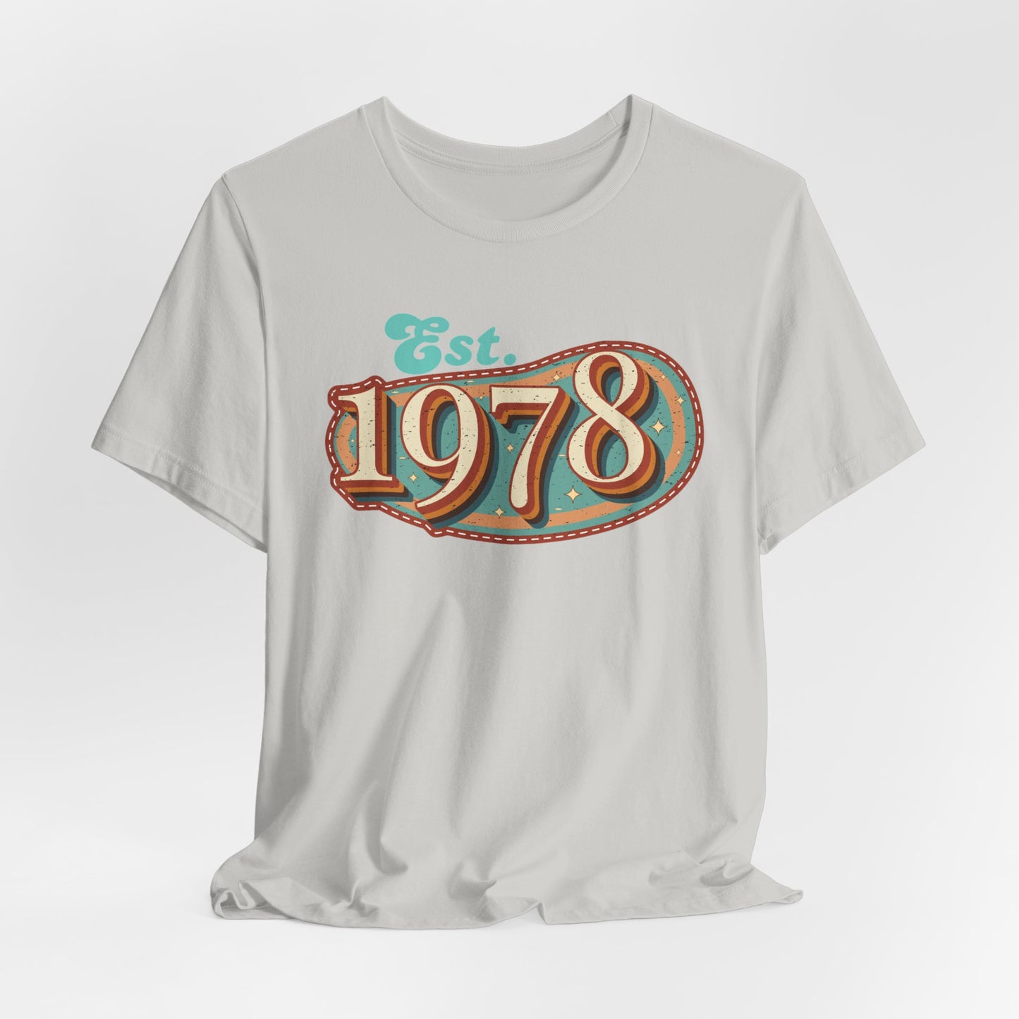 1978 Unisex Tee - Vintage Retro Short Sleeve T-Shirt