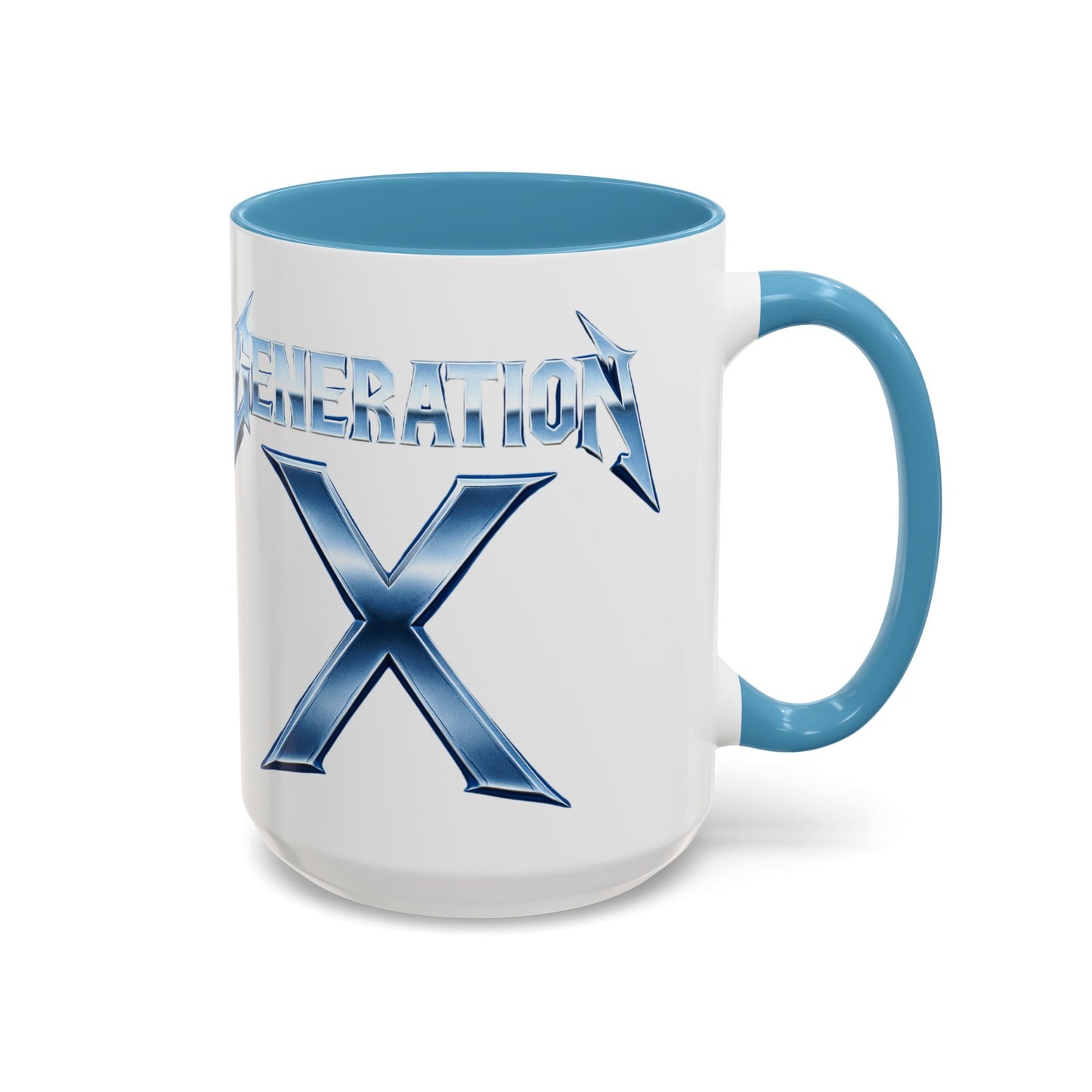 Generation X Accent Coffee Mug | Cool Gift for Coffee Lovers | Unique Tea Cup | Perfect for Friends | Trendy Desk Decor, Birthday, Holiday