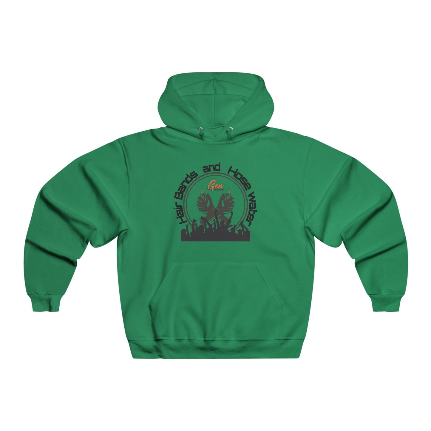 Hooded Sweatshirt 80s Concert Vibes