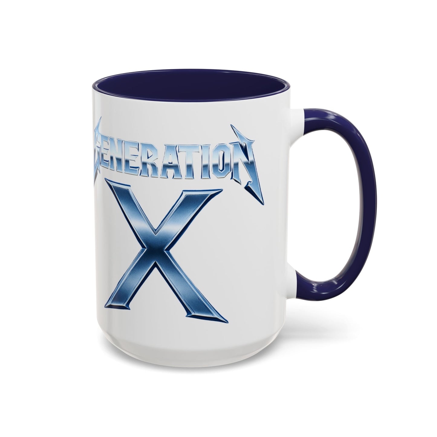 Generation X Accent Coffee Mug | Cool Gift for Coffee Lovers | Unique Tea Cup | Perfect for Friends | Trendy Desk Decor, Birthday, Holiday