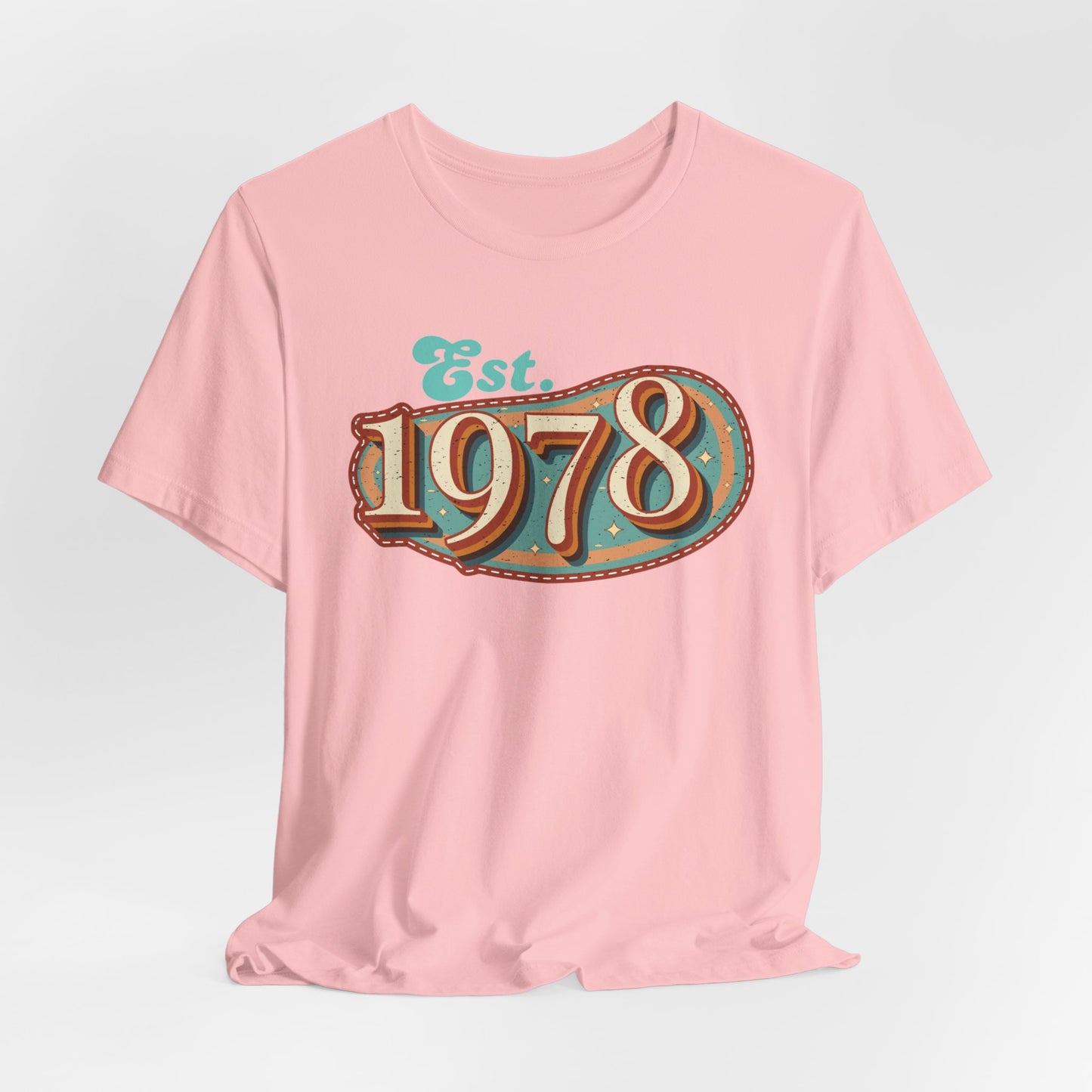 1978 Unisex Tee - Vintage Retro Short Sleeve T-Shirt