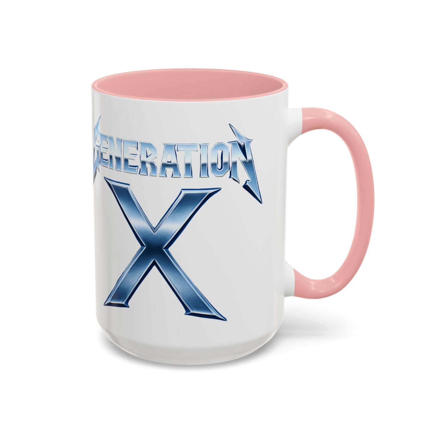 Generation X Accent Coffee Mug | Cool Gift for Coffee Lovers | Unique Tea Cup | Perfect for Friends | Trendy Desk Decor, Birthday, Holiday