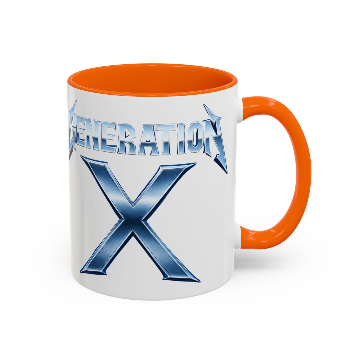 Generation X Accent Coffee Mug | Cool Gift for Coffee Lovers | Unique Tea Cup | Perfect for Friends | Trendy Desk Decor, Birthday, Holiday