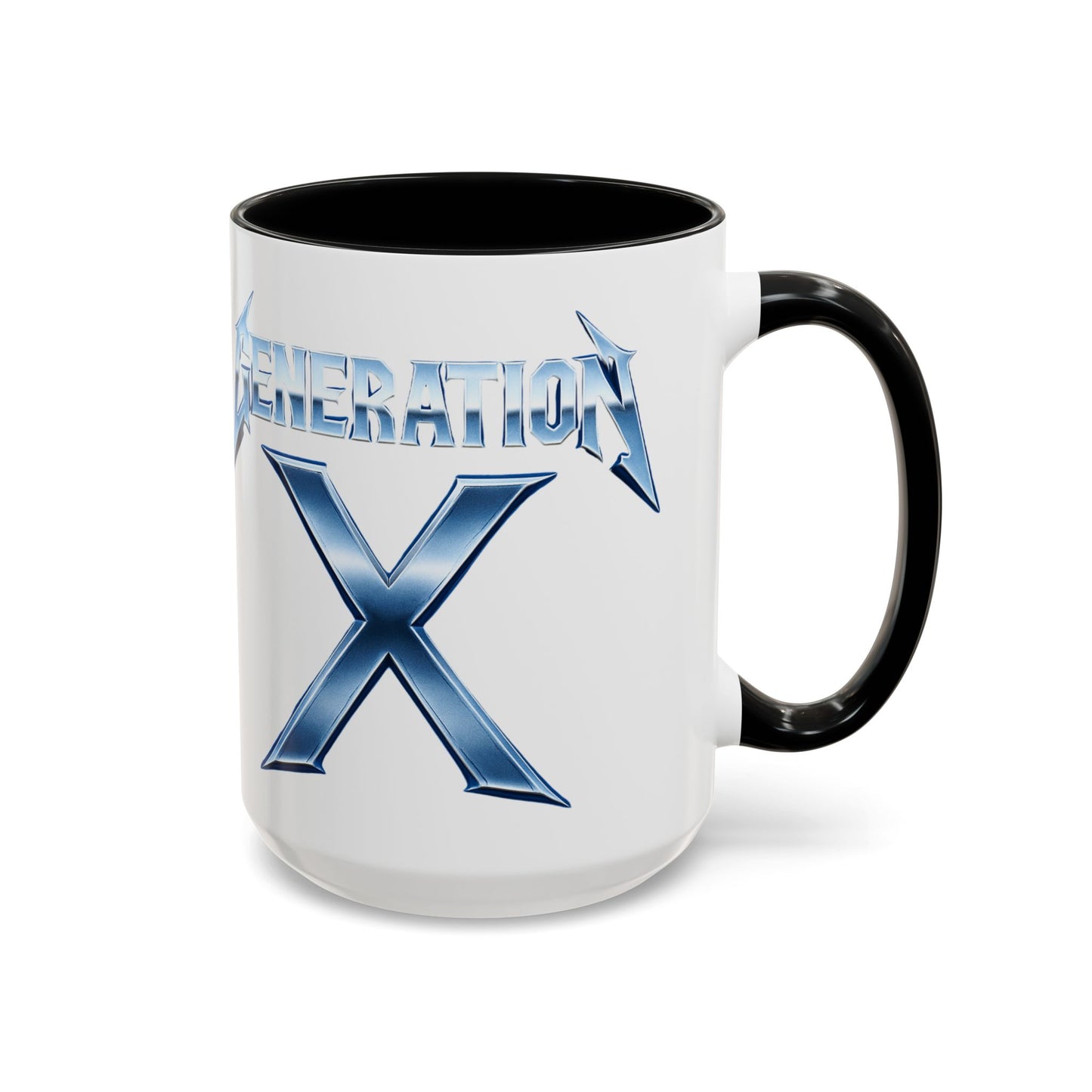 Generation X Accent Coffee Mug | Cool Gift for Coffee Lovers | Unique Tea Cup | Perfect for Friends | Trendy Desk Decor, Birthday, Holiday