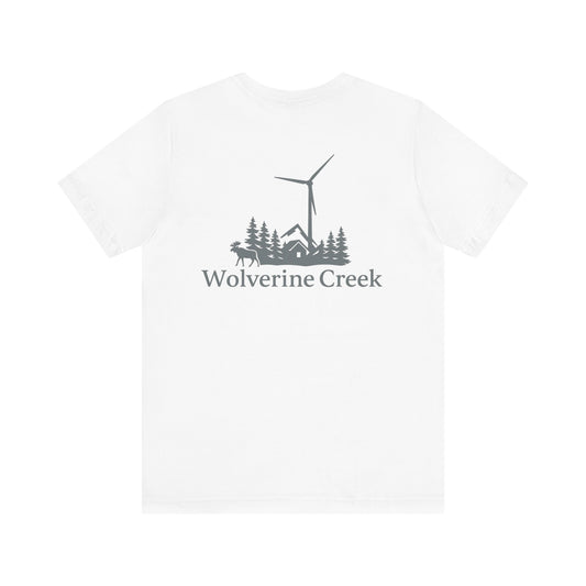 Wolverine Creek Nature-Inspired Tee, Unisex T-Shirt, Eco-Friendly Apparel, Outdoor Lovers Gift, Travel Shirt, Adventure Outfit