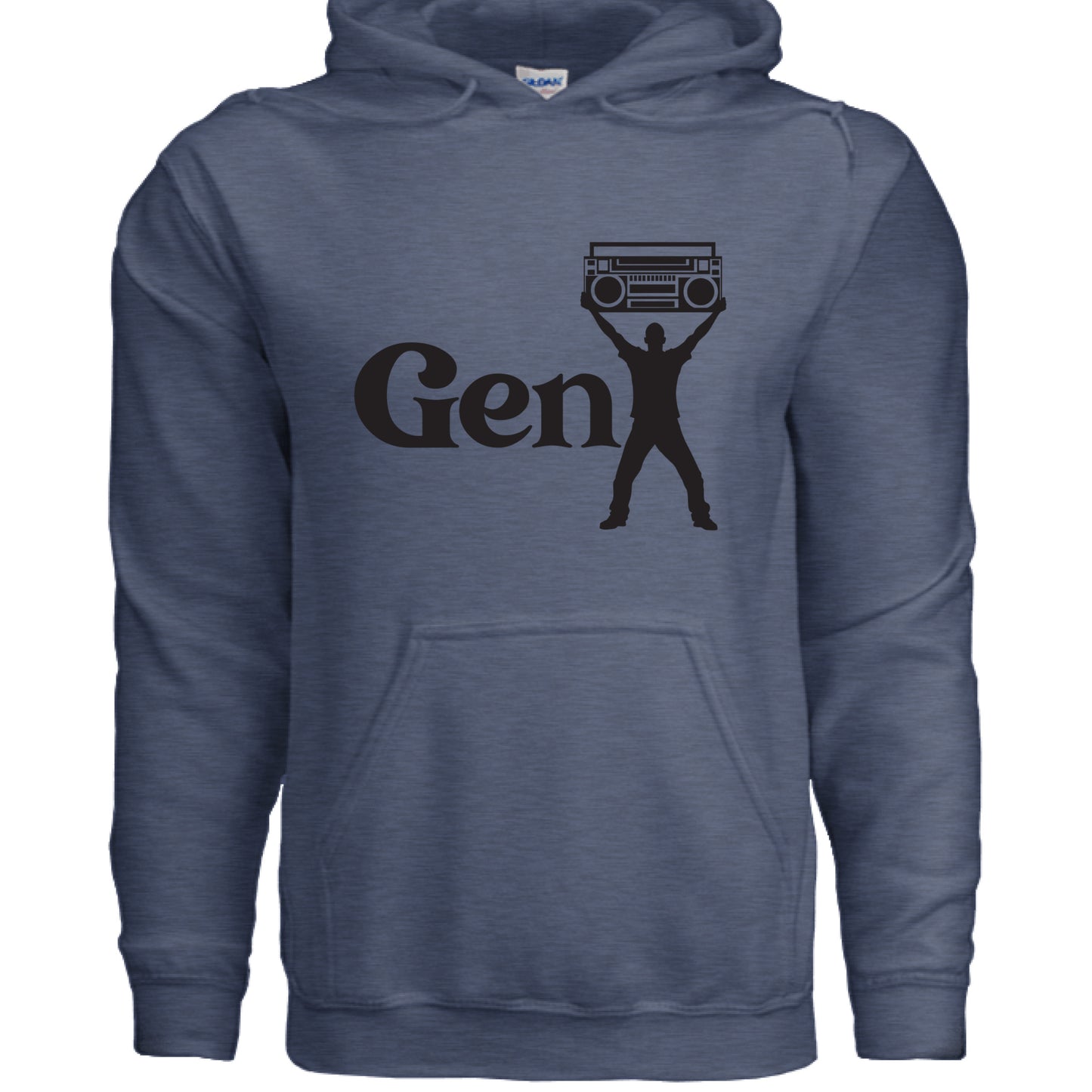 Heather Sport Dark Navy - FRONT
