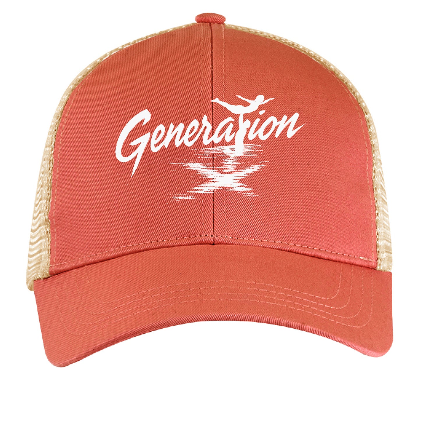 ORNGE POPPY / OYSTER - FRONT